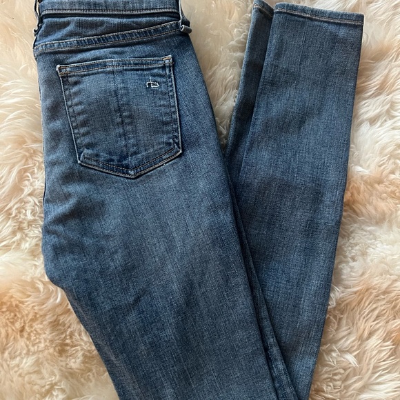 EUC Rag & Bone Mid Wash Skinny Jeans in Monument - Picture 14 of 14